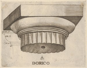 Ölçülü Dor sermayesi, yakl. 1537.
