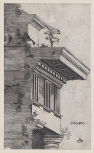 Görkemli Roma Aynası: Dor düzeni, yaklaşık. 1537., yaklaşık 1537