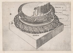 Roma ihtişamının aynası: İyonik taban, ca. 1537., yakl. 1537
