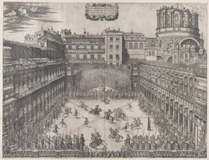 Roma ihtişamının aynası: Vatikan Turnuvası, 1565., 1565 by Master HCB