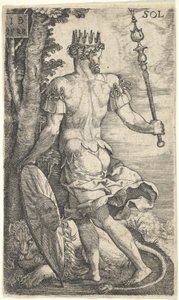 Gezegenleri Yöneten Tanrılardan Güneş, 1528. by Master I.B.