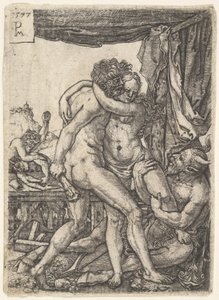 Herkül, Centaurlarla Savaşıyor, 1577. by Master PM