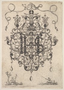 IHS Monogramlı Kolye Tasarımı, 1609. by Master PRK