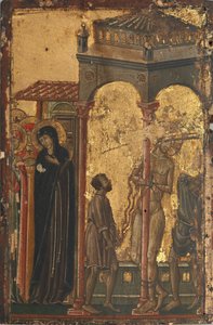 Flagellation, 14. yüzyılın ilk yarısı. by Master of Forli