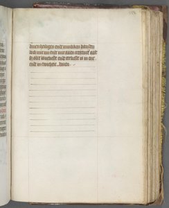 Utrecht Kullanım Saatleri Kitabı: fol. 158r, Metin, c. 1460-1465.