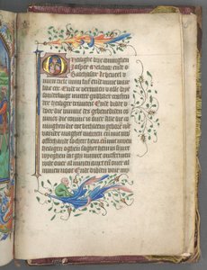 Utrecht Kullanım Saatleri Kitabı: fol. 222r, Three Kings ile İlk Harf, c. 1460-1465.