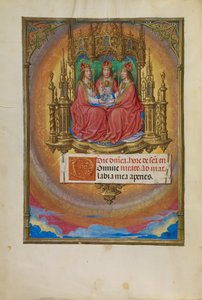Kutsal Üçlü Enthroned