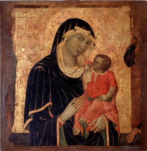 Çocuklu Bakire (Resim, yaklaşık 1350) by Master of Santa Maria di Castello