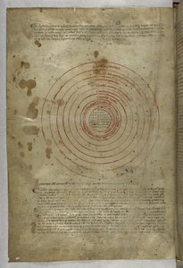 Egerton MS 943 f.2v Cehennem: Dante Alghieri
