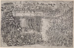 Fornovo Savaşı by Master of the Battle of Fornovo