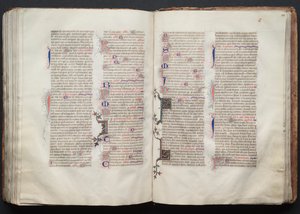 Gotha Missal: Fol. 131v, Metin, c. 1375. by Master of the Boqueteaux