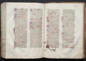 Gotha Missal: Fol. 142v, Metin, c. 1375.