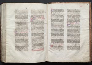 Gotha Missal: Fol. 150r, Metin, c. 1375.