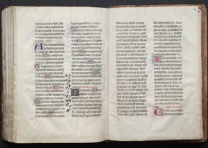 Gotha Missal: Fol. 162r, Metin, c. 1375. by Master of the Boqueteaux