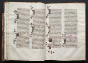 Gotha Missal: Fol. 23r, Metin, c. 1375.