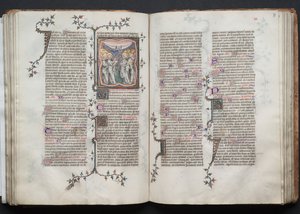 Gotha Missal: Fol. 76v, Yükseliş, c. 1375.