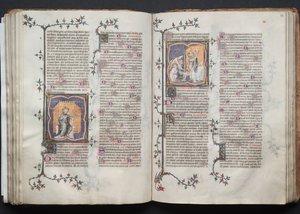 Gotha Missal: Fol. 82v, Üçlü Birlik, c. 1375.