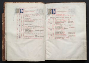 Gotha Missal: Fol. 9v, Metin, c. 1375.