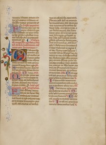 İlk O: Saint Lawrence by Master of the Brussels Initials