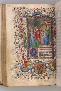 Charles the Noble, Navarre Kralı 1361-1425 saatleri: fol. 78v, Magi Sext