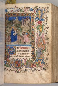 Charles the Noble, Navarre Kralı 1361-1425 saatleri: fol. 88r, Mısır Vespers