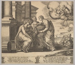 Plaka 11: Psyche, kardeşlerine 