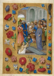 Mesih ve Lazarus'un Dirilişi.