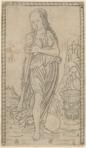 Kaliope (Kalliope) by Master of the E Series Tarocchi