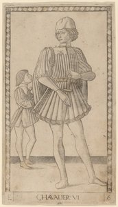 Şövalye (Şövalye) by Master of the E Series Tarocchi