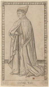 Doxe (Doge) by Master of the E Series Tarocchi
