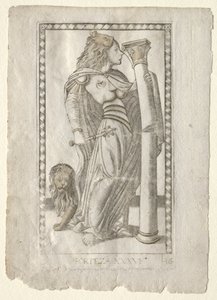 Forteza (Tarocchi, B serisinden: Kozmik İlkeler ve Erdemler, #36) by Master of the E Series Tarocchi