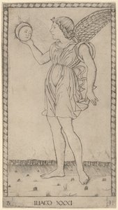 Iliaco (Güneş Dehası) by Master of the E Series Tarocchi