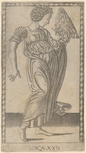 Loika (Mantık) by Master of the E Series Tarocchi