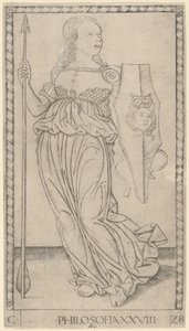 Felsefe (Felsefe) by Master of the E Series Tarocchi