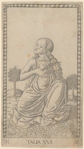 Talya (Talia) by Master of the E Series Tarocchi