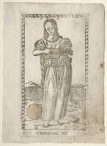 Terpsichore (dans ve şarkı) (Tarocchi serisi D: Apollo ve İlham Perileri, #13) by Master of the E Series Tarocchi