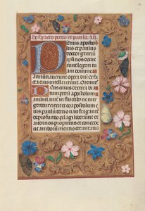 İspanya Kraliçesi Katolik Kraliçe Isabella'nın Saatleri: Fol. 174r, c. 1500. by Master of the First Prayerbook of Maximillian