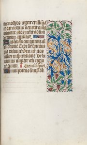 Rouen Kullanım Saatleri Kitabı: fol. 102r, c. 1470. by Master of the Geneva Latini