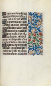 Rouen Kullanım Saatleri Kitabı: fol. 111r, c. 1470.