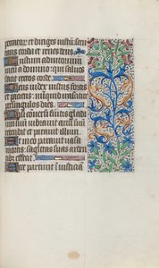 Rouen Kullanım Saatleri Kitabı: fol. 114r, c. 1470. by Master of the Geneva Latini