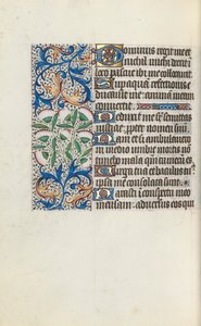 Rouen Kullanım Saatleri Kitabı: fol. 117v, c. 1470.