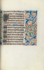 Rouen Kullanım Saatleri Kitabı: fol. 125r, c. 1470.