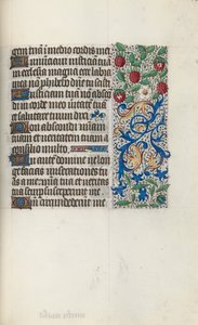 Rouen Kullanım Saatleri Kitabı: fol. 126r, c. 1470.
