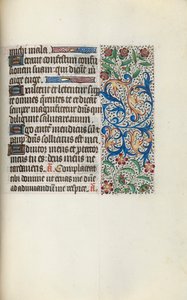 Rouen Kullanım Saatleri Kitabı: fol. 127r, c. 1470.