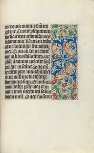 Rouen Kullanım Saatleri Kitabı: fol. 132r, c. 1470. by Master of the Geneva Latini