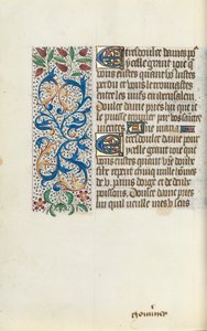 Rouen Kullanım Saatleri Kitabı: fol. 149v, c. 1470.