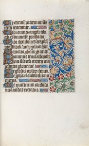 Rouen Kullanım Saatleri Kitabı: fol. 37r, c. 1470.