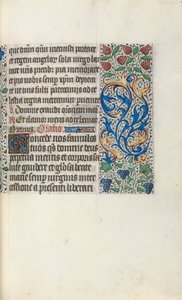 Rouen Kullanım Saatleri Kitabı: fol. 49r, c. 1470. by Master of the Geneva Latini