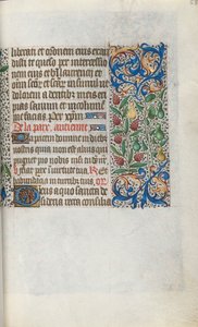 Rouen Kullanım Saatleri Kitabı: fol. 55r, c. 1470.