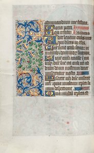 Rouen Kullanım Saatleri Kitabı: fol. 64v, c. 1470.